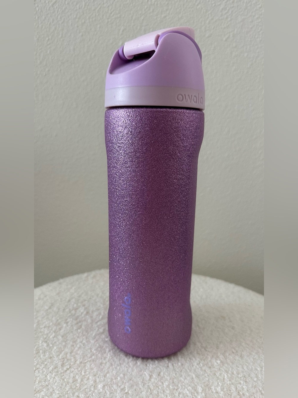 Owala FreeSip stainless steel water bottle limited-edition “So Eggstra."